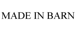 MADE IN BARN trademark