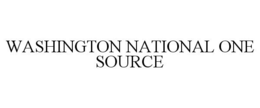 WASHINGTON NATIONAL ONE SOURCE trademark
