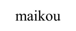MAIKOU trademark