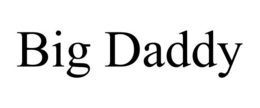 BIG DADDY trademark