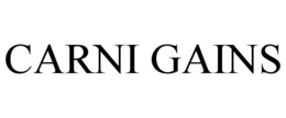 CARNI GAINS trademark