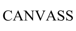 CANVASS trademark