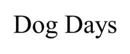 DOG DAYS trademark