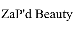 ZAP'D BEAUTY trademark