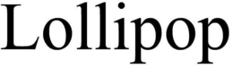 LOLLIPOP trademark