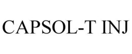 CAPSOL-T INJ trademark