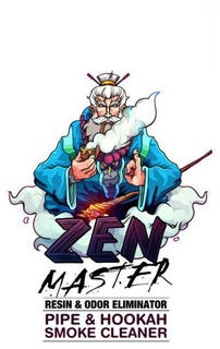 ZEN MASTER RESIN & ODOR ELIMINATOR PIPE & HOOKAH SMOKE CLEANER trademark