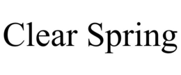 CLEAR SPRING trademark