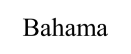 BAHAMA trademark