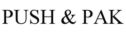 PUSH & PAK trademark