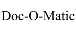 DOC-O-MATIC trademark