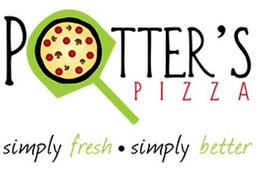 POTTER'S PIZZA SIMPLY FRESH · SIMPLY BETTER trademark