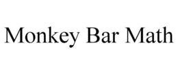 MONKEY BAR MATH trademark