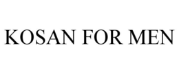 KOSAN FOR MEN trademark