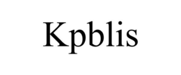 KPBLIS trademark