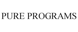 PURE PROGRAMS trademark