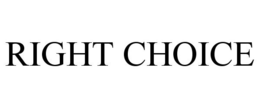 RIGHT CHOICE trademark