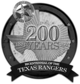 DEPT. OF PUBLIC SAFETY CAPTAIN TEXAS RANGERS 200 1823 YEARS 2023 BICENTENNIAL OF THE TEXAS RANGERS trademark