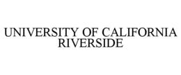 UNIVERSITY OF CALIFORNIA RIVERSIDE trademark