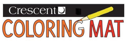 CRESCENT COLORING MAT trademark