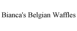 BIANCA'S BELGIAN WAFFLES trademark