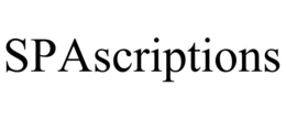 SPASCRIPTIONS trademark