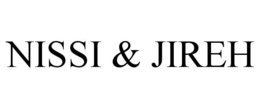 NISSI & JIREH trademark