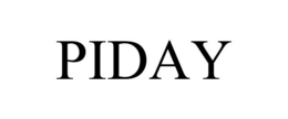 PIDAY trademark