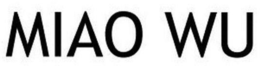 MIAO WU trademark