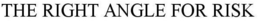 THE RIGHT ANGLE FOR RISK trademark