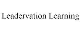 LEADERVATION LEARNING trademark