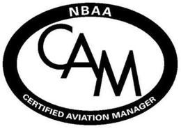 NBAA CAM CERTIFIED AVIATION MANAGER trademark