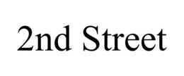 2ND STREET trademark