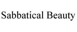 SABBATICAL BEAUTY trademark