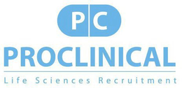 PC PROCLINICAL LIFE SCIENCES RECRUITMENT trademark