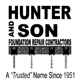 HUNTER AND SON FOUNDATION REPAIR CONTRACTORS A "TRUSTED" NAME SINCE 1951 trademark