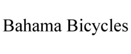 BAHAMA BICYCLES trademark