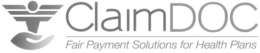 CLAIMDOC FAIR PAYMENT SOLUTIONS FOR HEALTH PLANS trademark