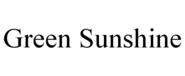 GREEN SUNSHINE trademark