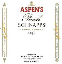 ASPEN'S PEACH SCHNAPPS trademark