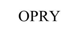 OPRY trademark