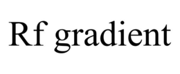 RF GRADIENT trademark