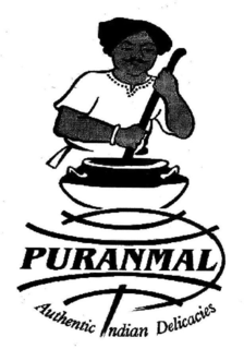 PURANMAL AUTHENTIC INDIAN DELICACIES trademark