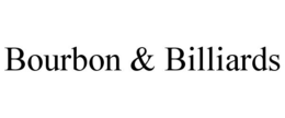BOURBON & BILLIARDS trademark