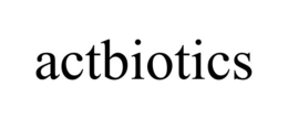 ACTBIOTICS trademark