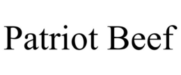 PATRIOT BEEF trademark