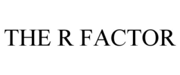 THE R FACTOR trademark