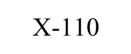 X-110 trademark