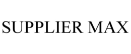 SUPPLIER MAX trademark
