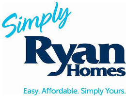 SIMPLY RYAN HOMES EASY. AFFORDABLE. SIMPLY YOURS. trademark